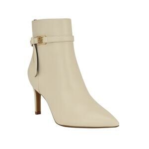 Tommy Hilfiger Women's Jorine Pointed Toe Dress Booties Ivory Size 6